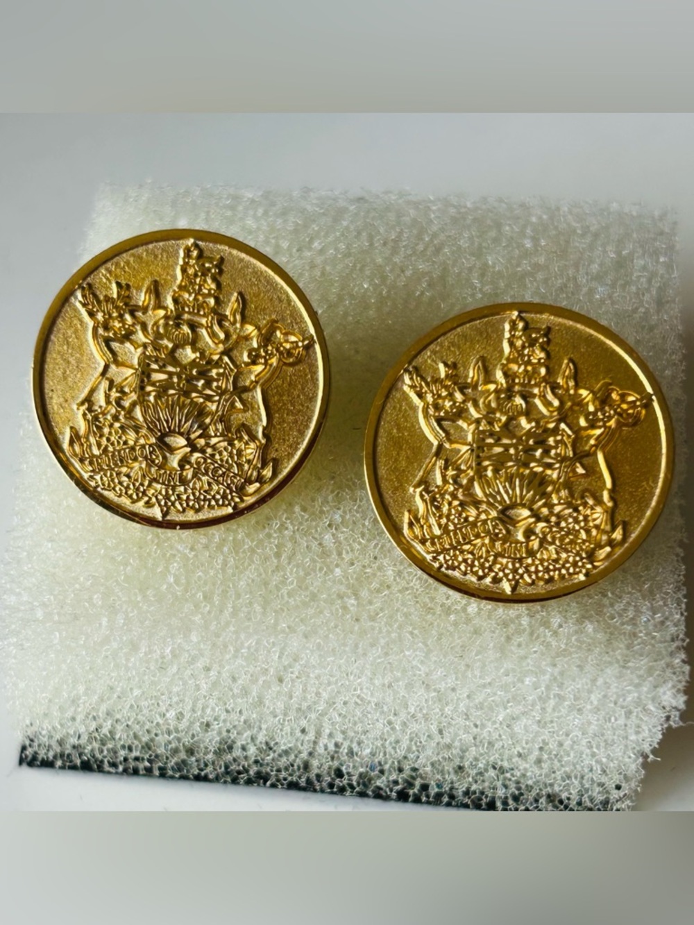 British Columbia Coat of Arms cufflinks